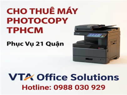 Cho Thuê Máy Photocopy TPHCM — Giao Máy 21 Quận