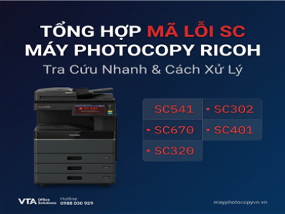 TỔNG HỢP MÃ LỖI SC MÁY PHOTOCOPY RICOH — TRA CỨU ĐẦY ĐỦ 2026